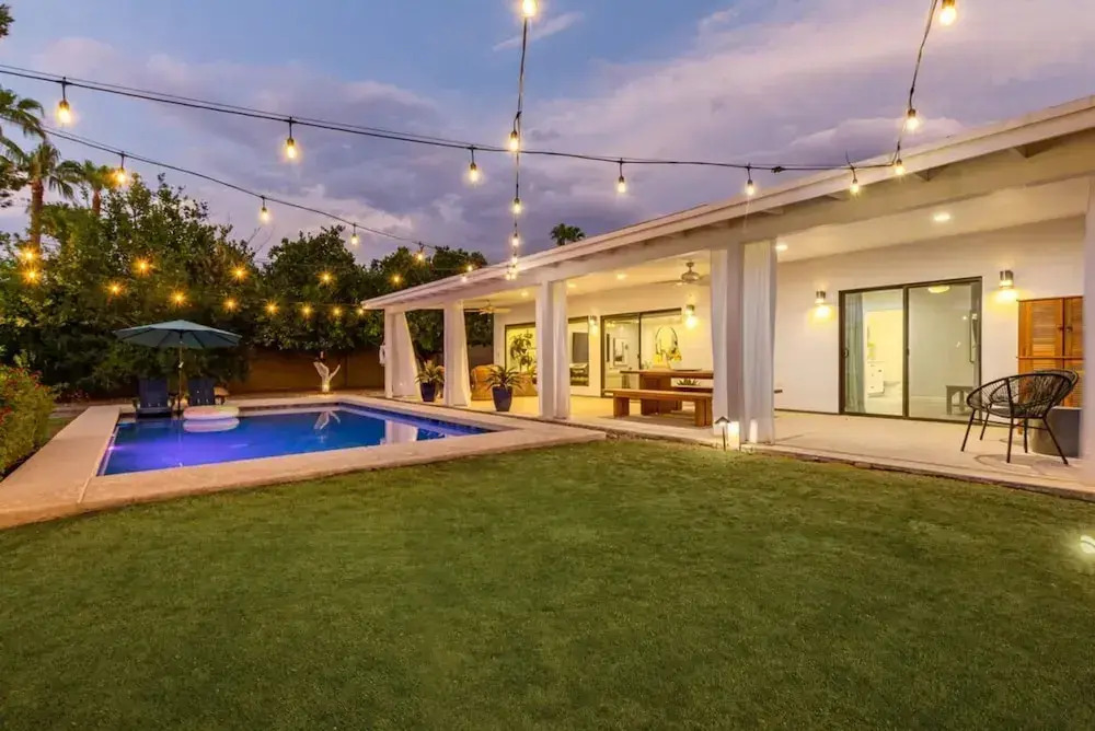 The Larkspur 2 Masters Heated Pool Gameroom