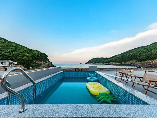 Yushan Heyue 180 ° Super Line Sunrise And Sea View Swimming Pool Villa Luxury And Beautiful Stay