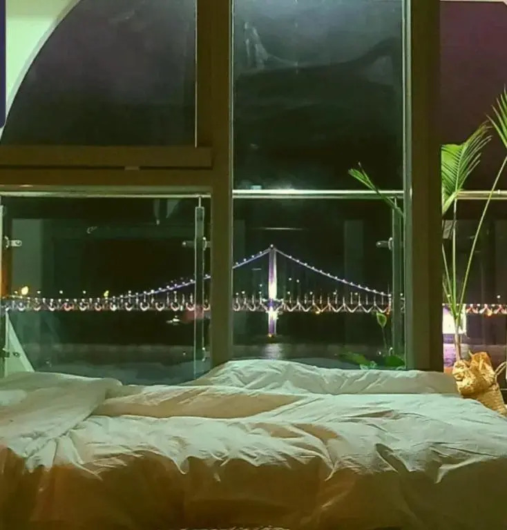 Gwangalli 해변 바로앞 정면 고층 Ocean View 원 스튜디오