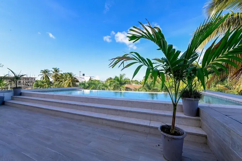 Beach Vacation at This Modern Apartment