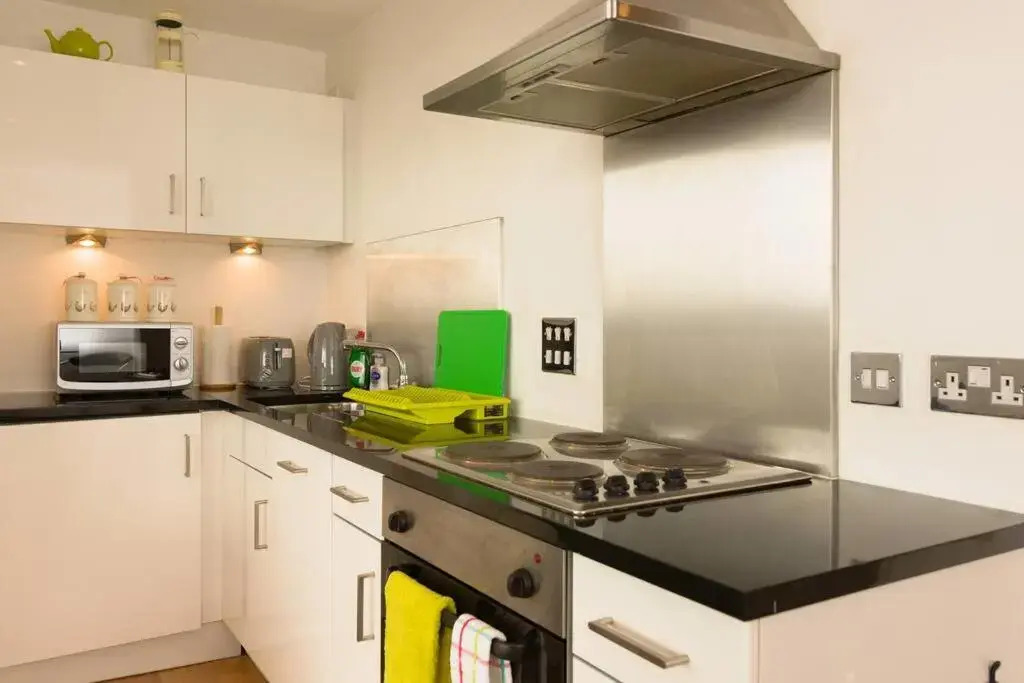 Trendy 10th floor studio apartment