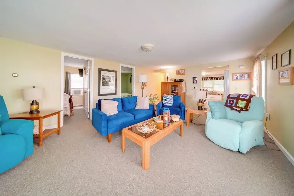 Lakefront Mayville Cottage w/ Dock & Grill!