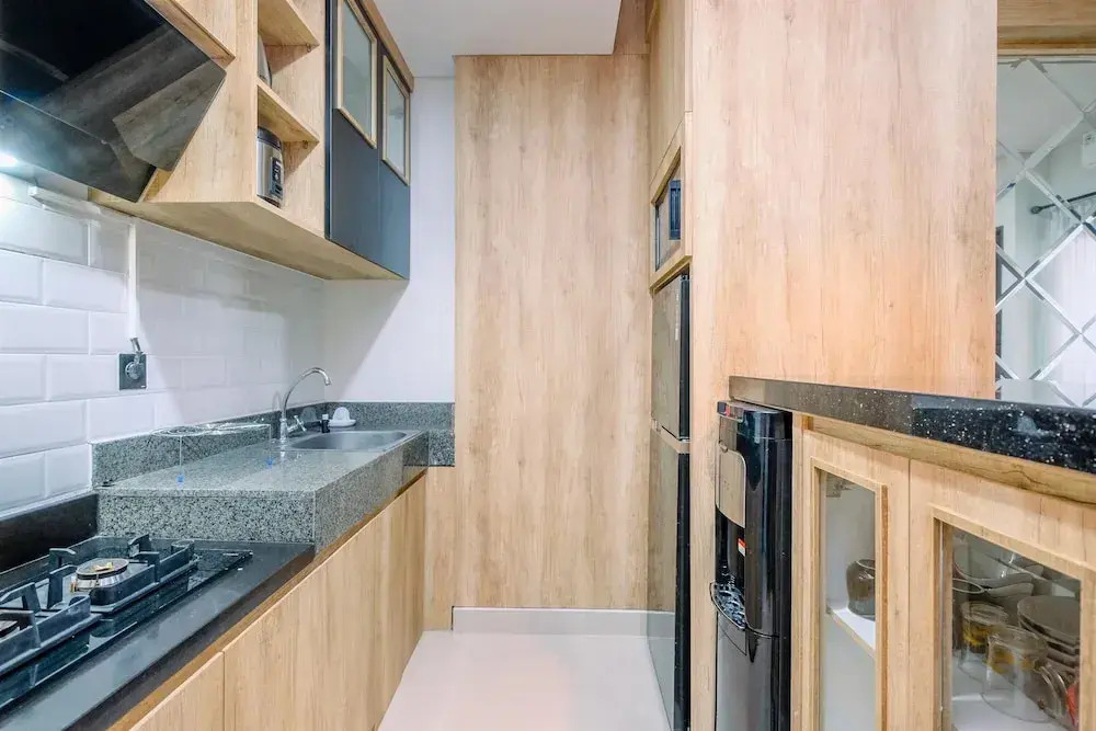 Modern Look And Comfy 2Br Transpark Cibubur Apartment