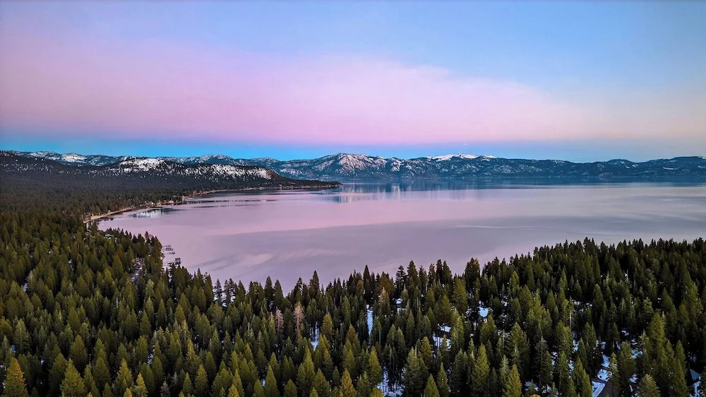Hot Tub Firepit Loft Suite & Mins to World-class Skiing Tahoe A-frame Retreat by Avantstay