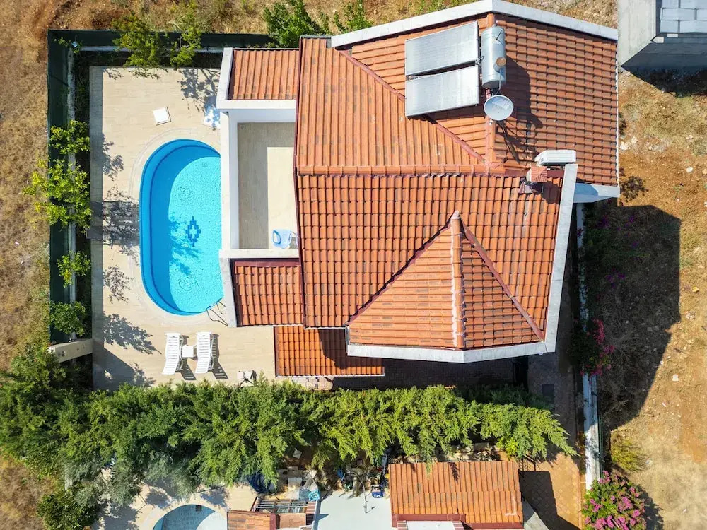 Talia deniz manzaralı 4 odalı lüks Villa