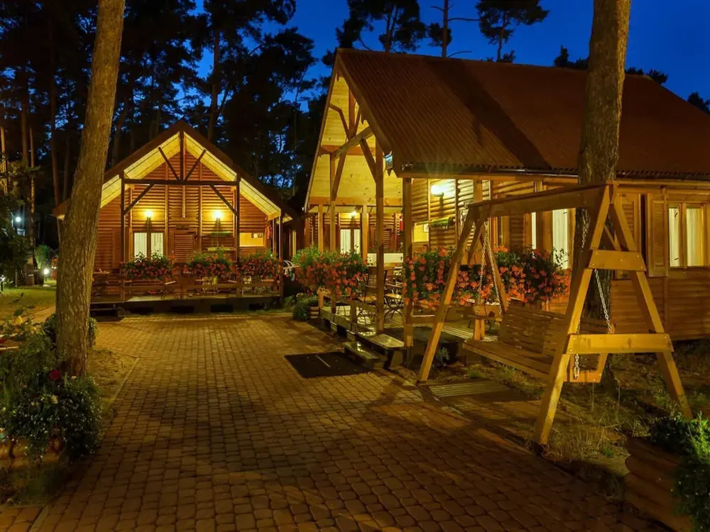 Holiday homes near the seaside beach, Pobierowo