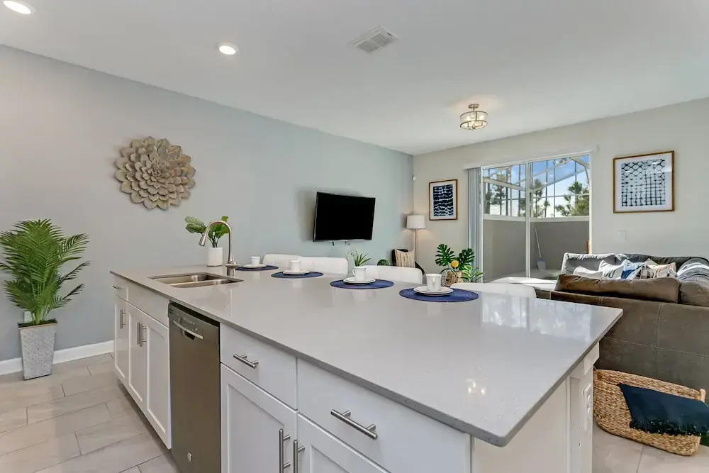 Pebble Beach Villa Champions Gate drive
