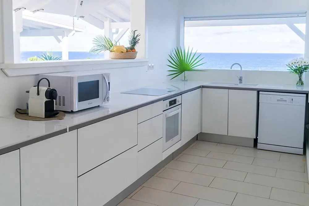 Villa with 4 Bedrooms in Le Moule, with Wonderful Sea View, Private Pool, Enclosed Garden - 200 M From the Beach