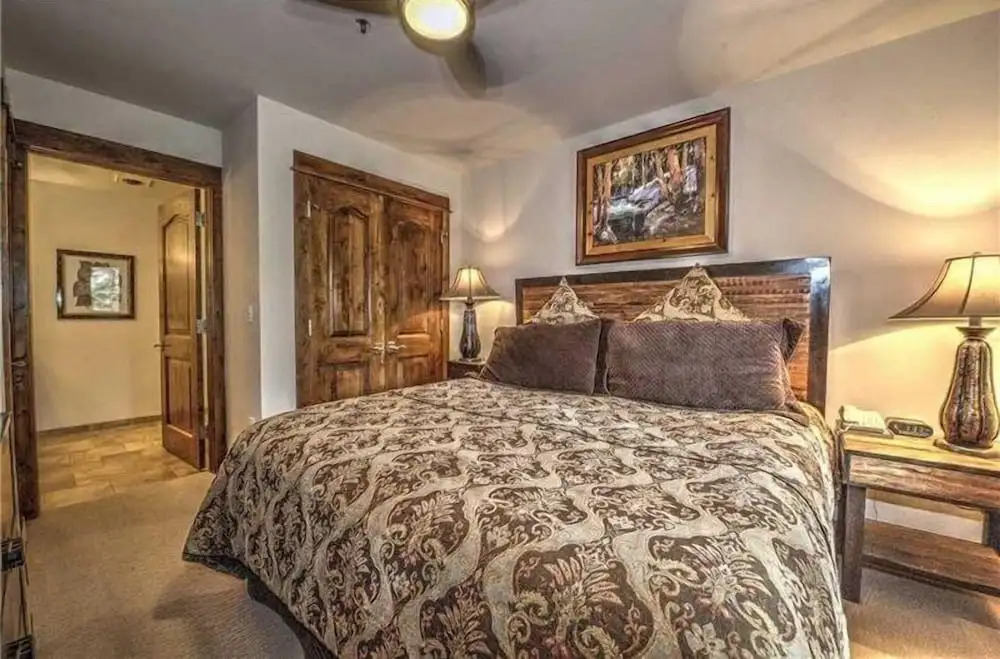 Luxury 1 Bedroom Ski in, Ski Out Mountain Vacation Rental Just Steps from the Snowflake Ski Lift in Breckenridge