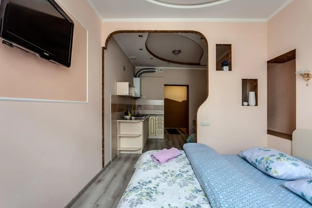 Style apartments in old Lviv