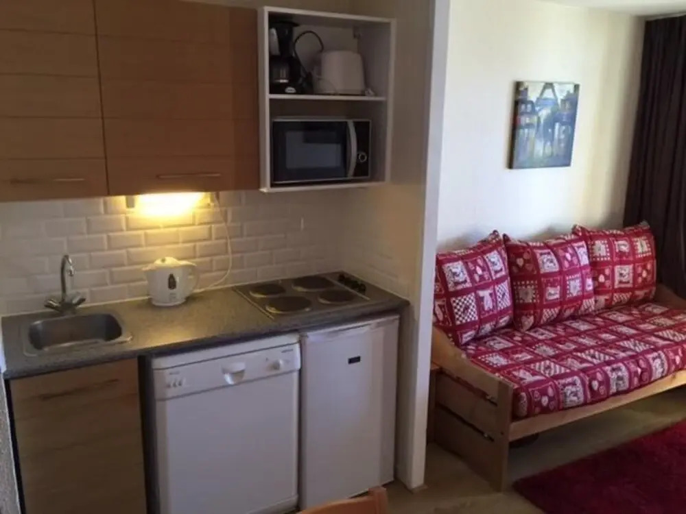 Belle Plagne 2 Room Apartment on the Slopes for 5 People of 28 mÂ² And101