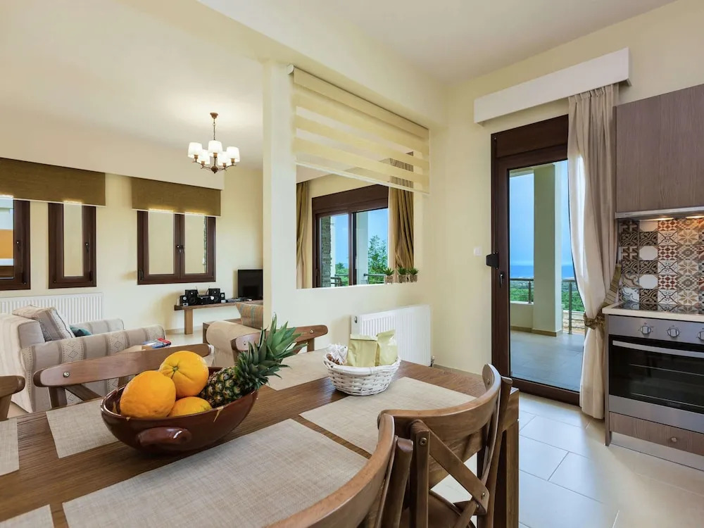 Villa with Private Pool near Sea & Arkadi Monastery on NW Coast