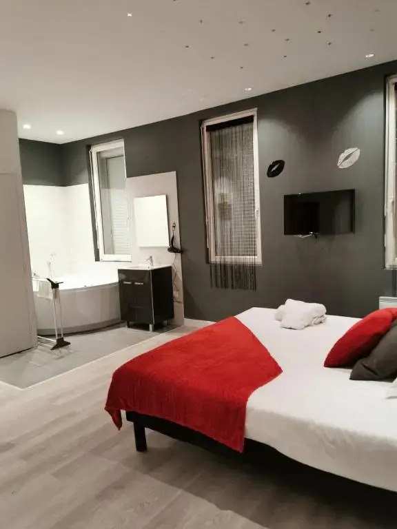 Appartement GRIS - LOVE SUITE - BALNEO-JACCUZI