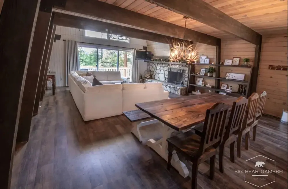 2066-big Bear Gambrel 2 Bedroom Home by RedAwning