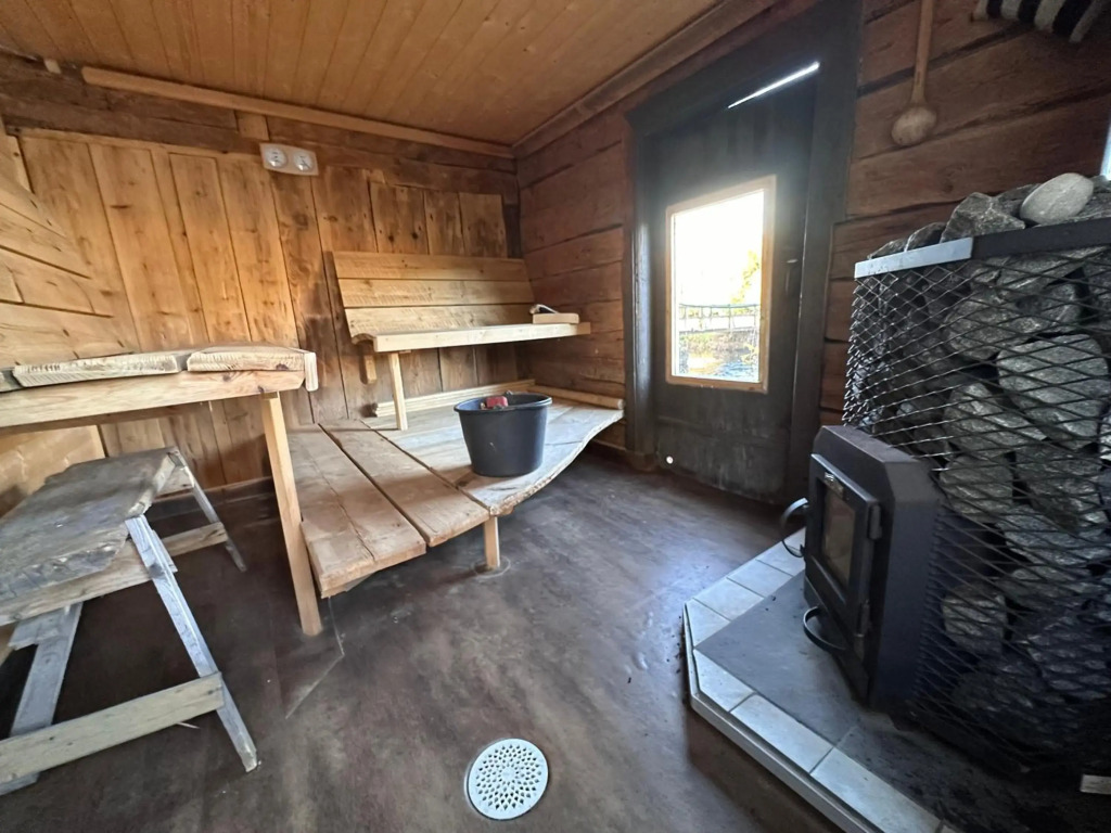 Cosy river house