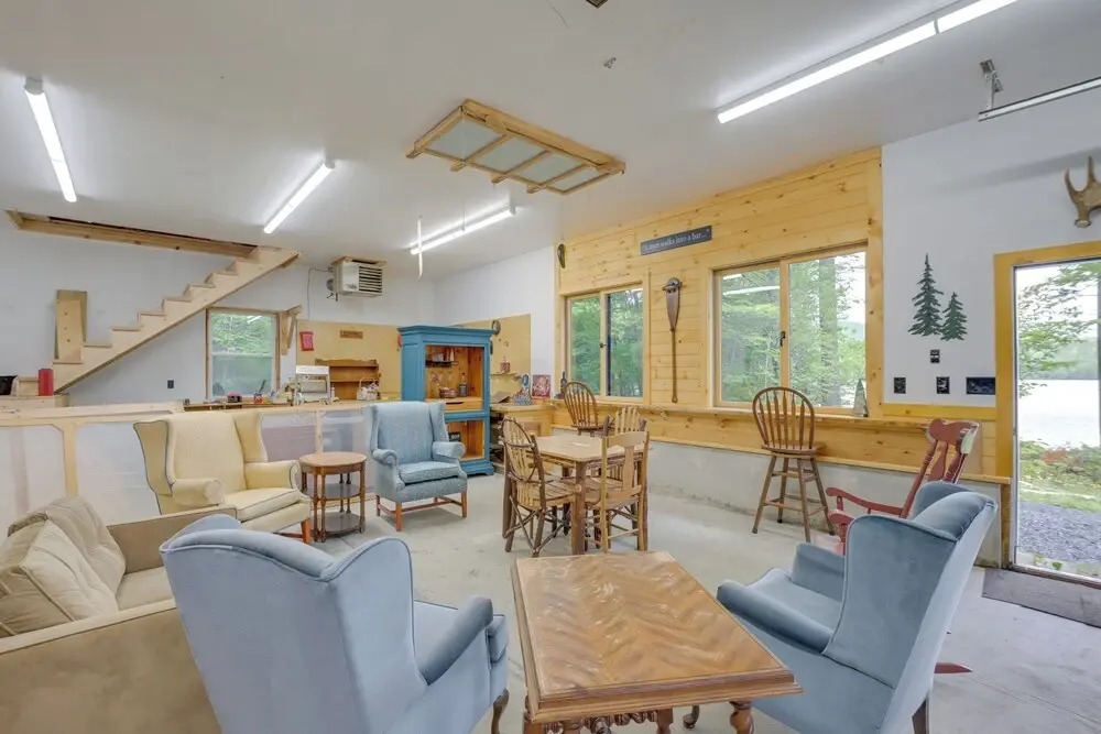 Lakefront Maine Retreat w/ Deck, Dock & Fire Pit!