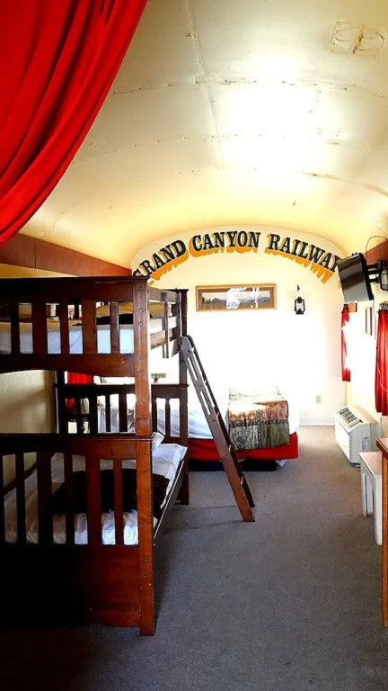 Historic Rail car on route 66