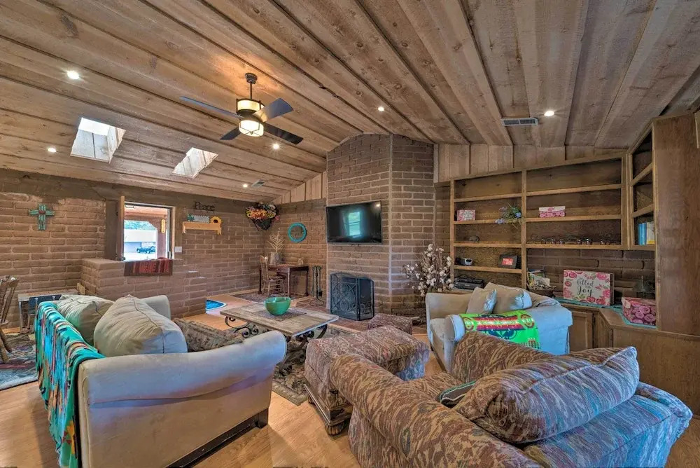 Rustic Ranch Retreat w/ Yard: 16 Mi to Ski Apache!