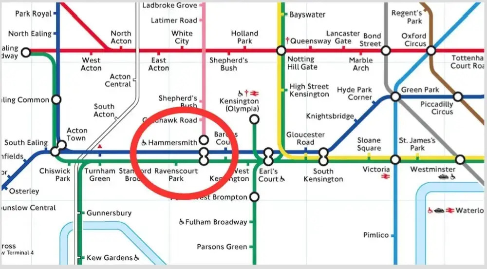 Two Bedroom Apartment in Hammersmith 201a, London