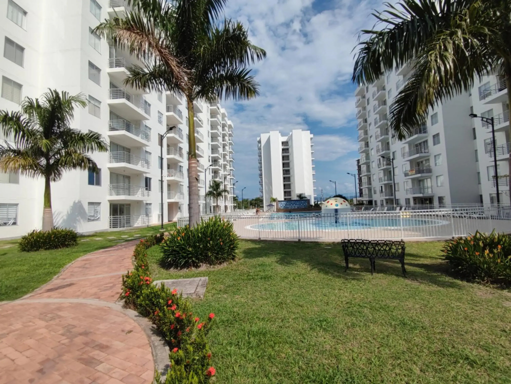 Hermoso apartamento con piscina (alberca).