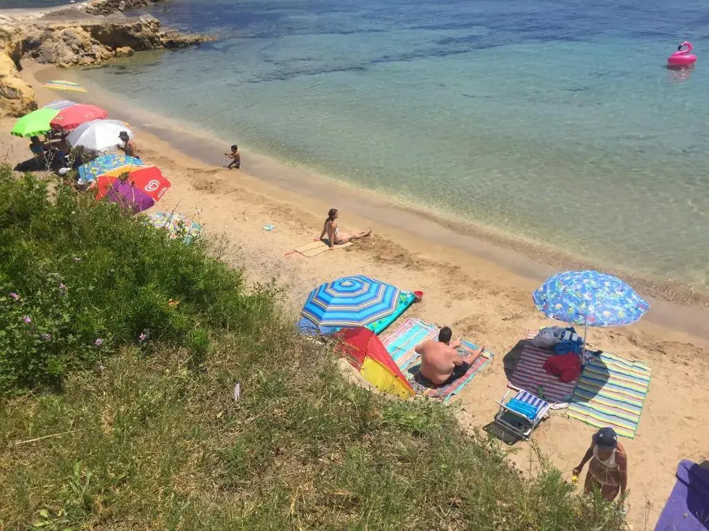 Kefalonia apartments - 2 bedroom apartment in orchard, cute veranda, ground floor