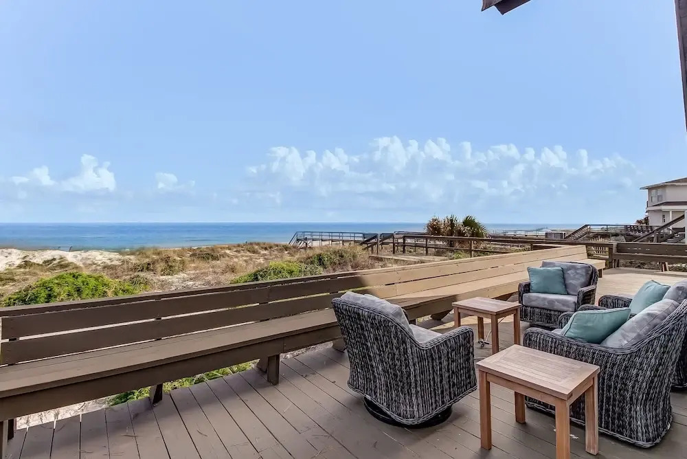 Roomy Chalet-Style Beachfront Condo with Private Beach Access by RedAwning