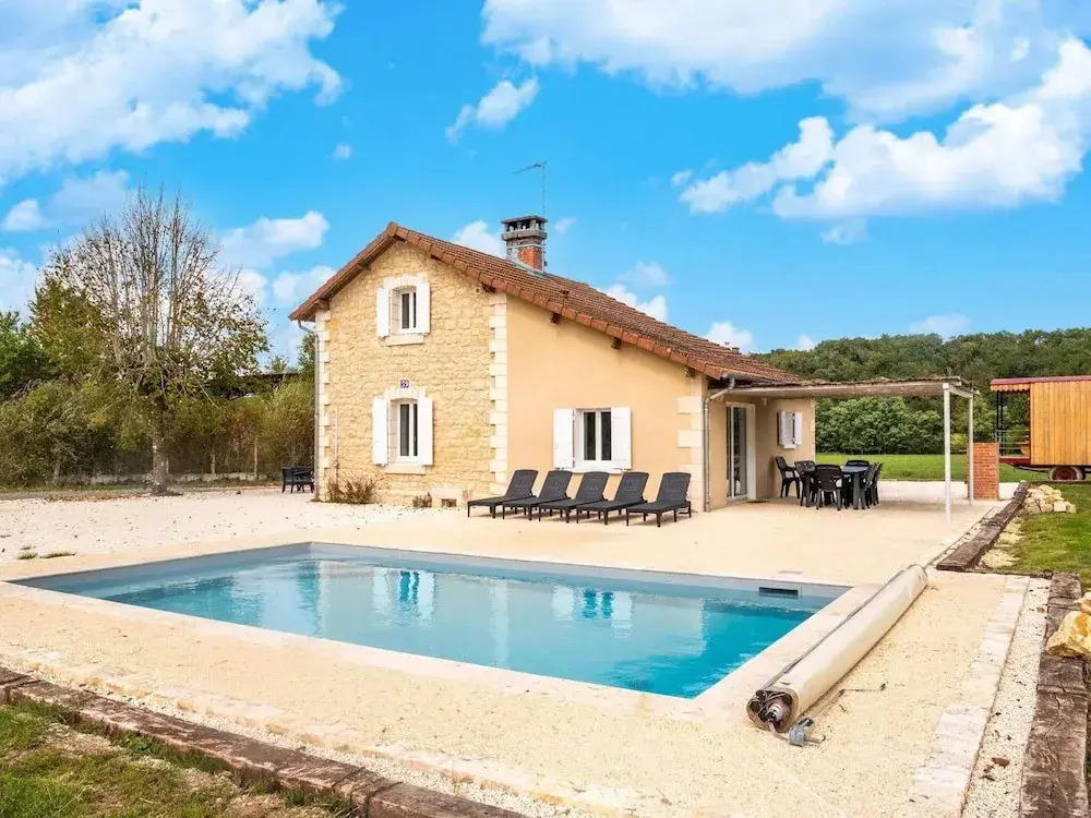 Charming House in Hautefort With Pool & Nature