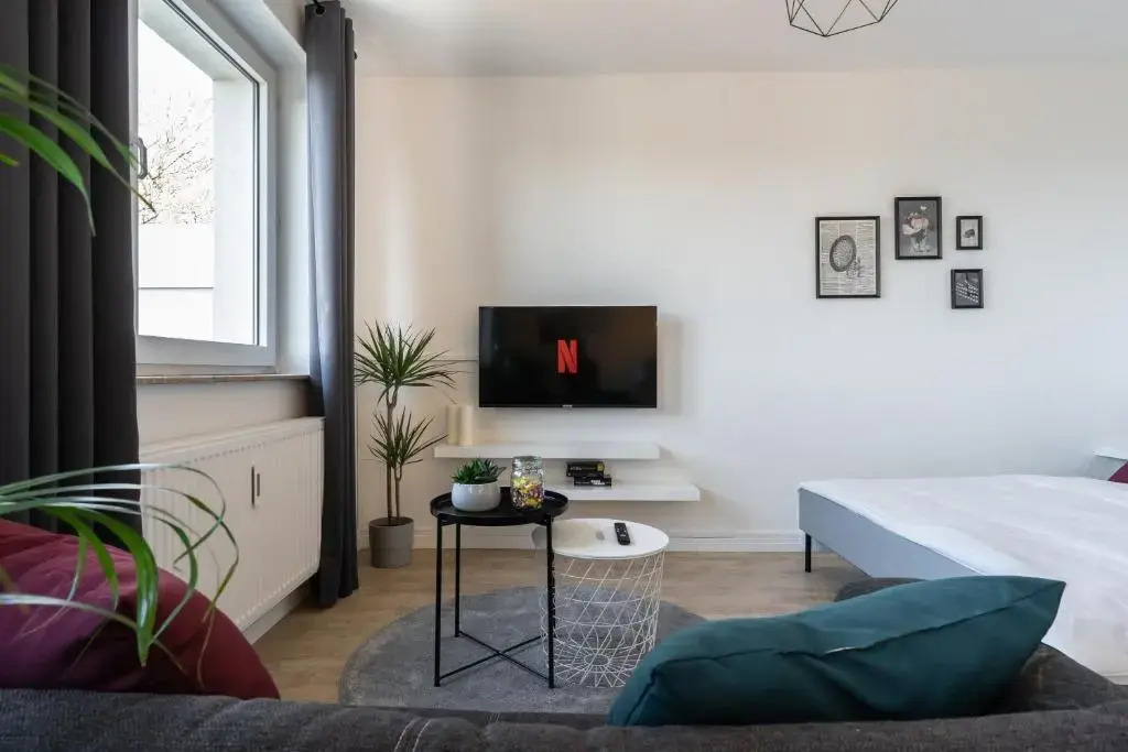 Marvlex ☆ Modernes Studio mit WIFI und NETFLIX