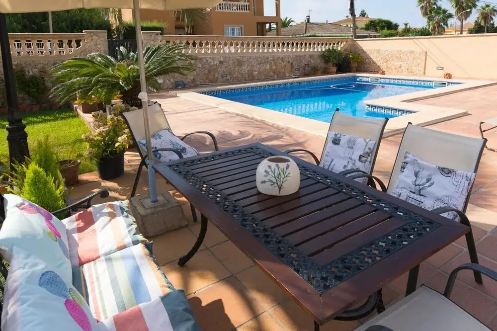 Villa With 3 Bedrooms in Llucmajor, With Private Pool, Furnished Garden and Wifi Near the Beach