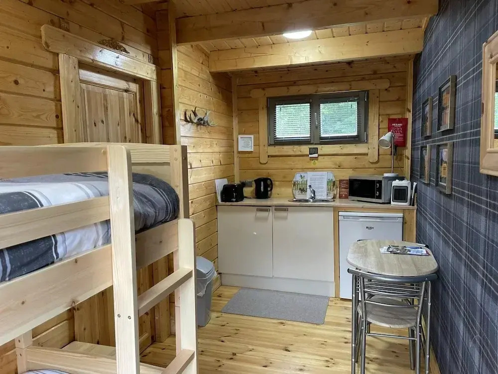 Immaculate cabin 5 mins to Inverness dogs welcome