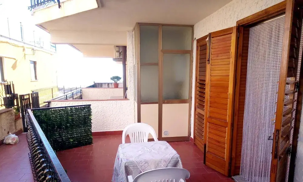 Apartment with One Bedroom in Giardini Naxos , with Wonderful Sea View And Furnished Terrace - 50 M From the Beach