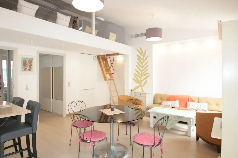 4 Pièces Mezzanine Balcon 7 Pers