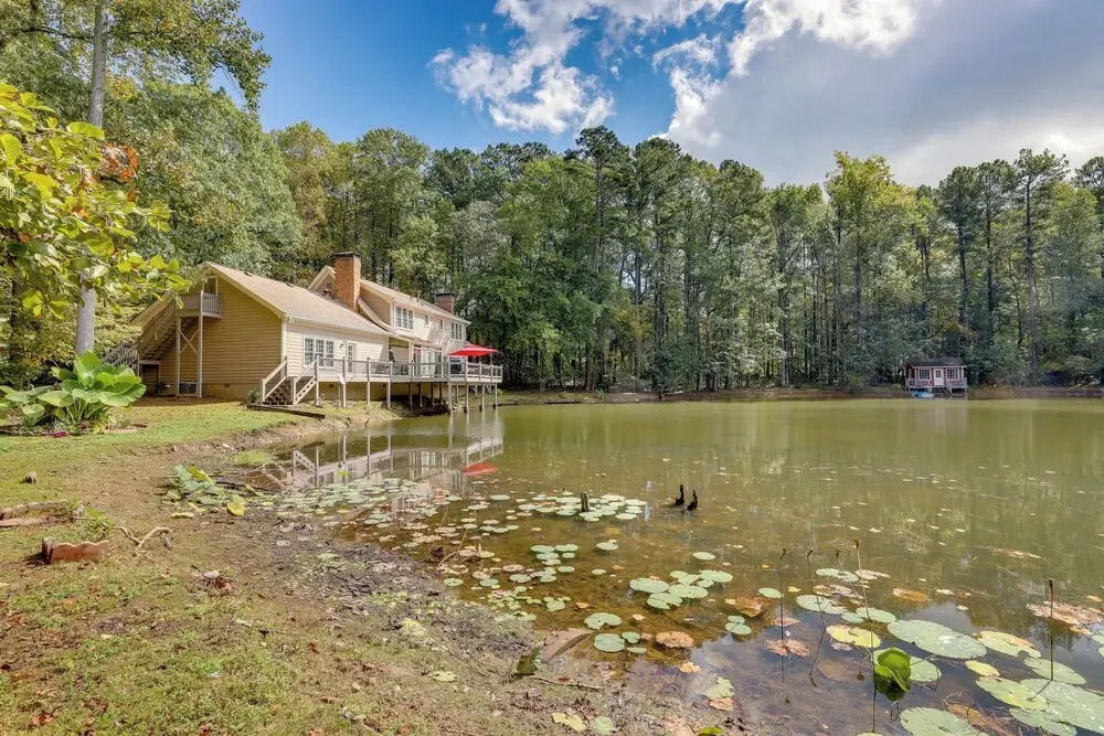 Lawrenceville Gem w/ Boat Dock on Private Lake!