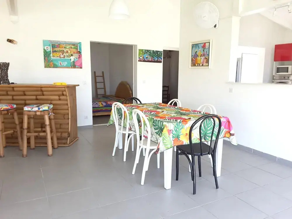 House With 3 Bedrooms in Le Moule, With Wonderful sea View, Furnished