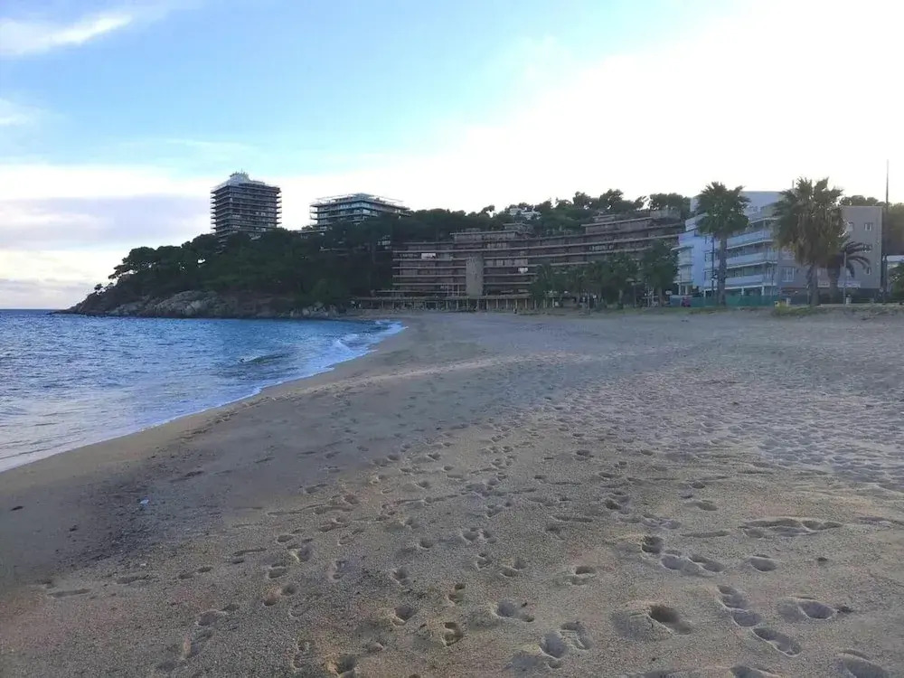 Apartment With one Bedroom in Calonge, With Wonderful sea View, Enclosed Garden and Wifi