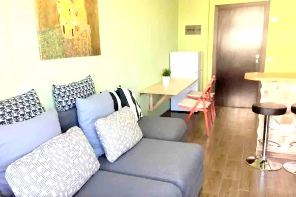 Apartment with One Bedroom in Puerto de la Cruz, with Wonderful Sea View, Shared Pool, Enclosed Garden - 900 Km From the Beach