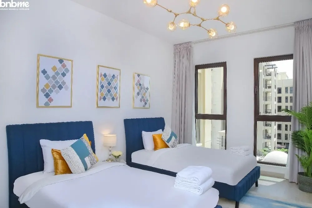 Elegant Pool View 2BR Apartment