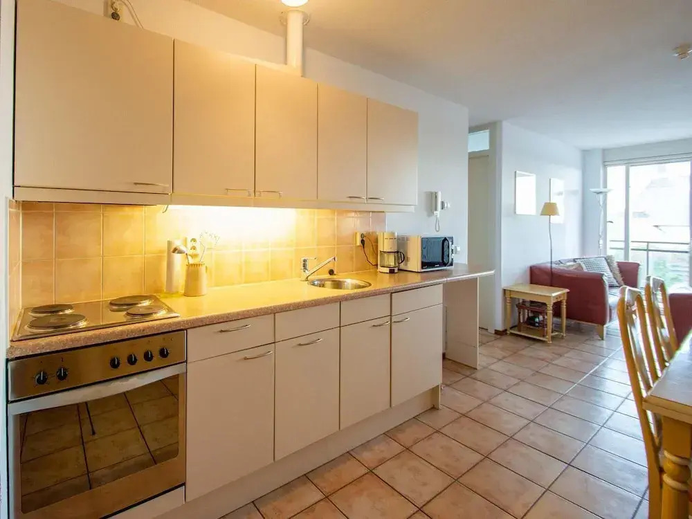 Furnished Holiday Apartment With Large Balcony