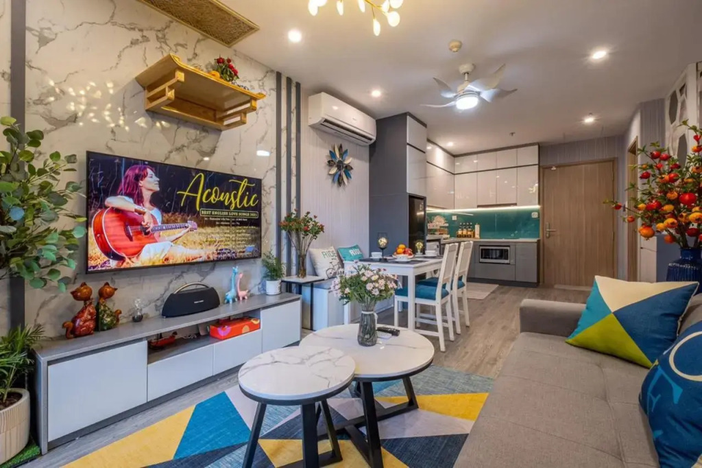 YoLo homestay Hệ thống căn hộ nghỉ dưỡng biển hồ vinhomes ocean park studio, 1 ngủ, 2 ngủ, 3 ngủ