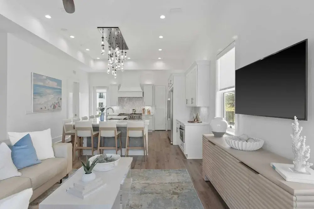 Pool, Hot Tub, Firepit, Walk to Beach Near Gulf Place