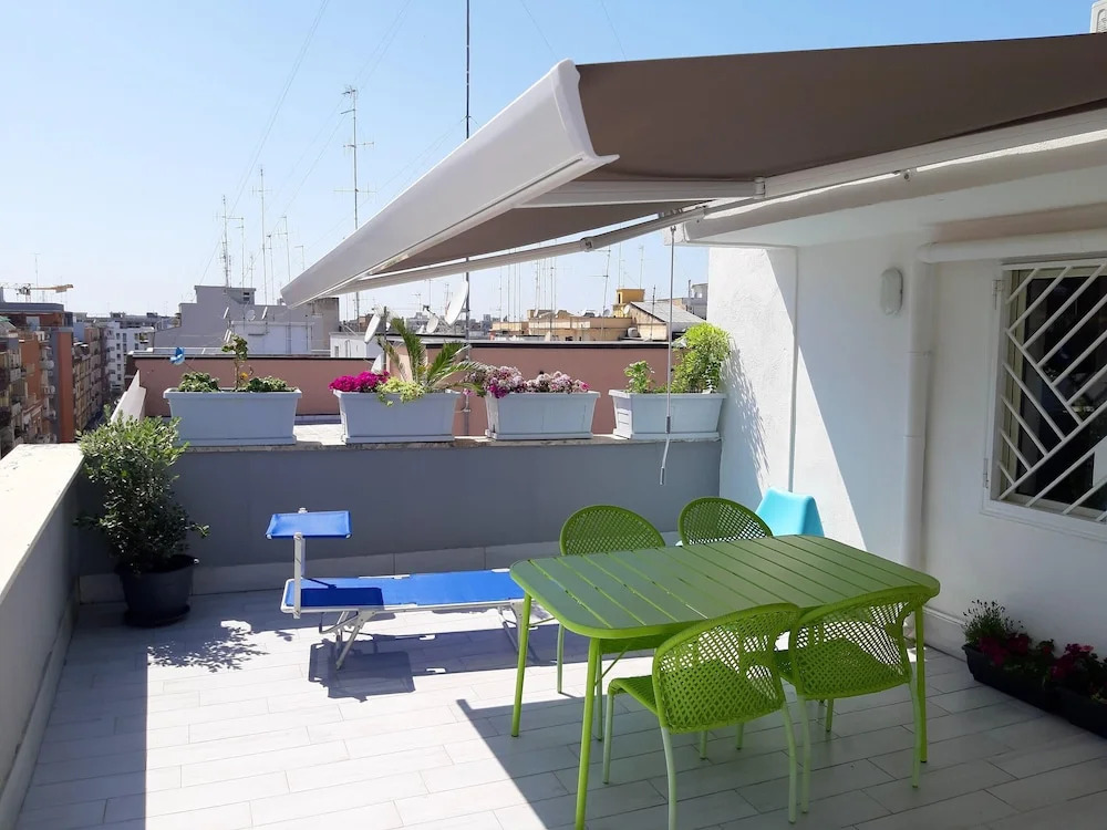 Apartment With 2 Bedrooms in Bari, With Wonderful City View, Terrace and Wifi