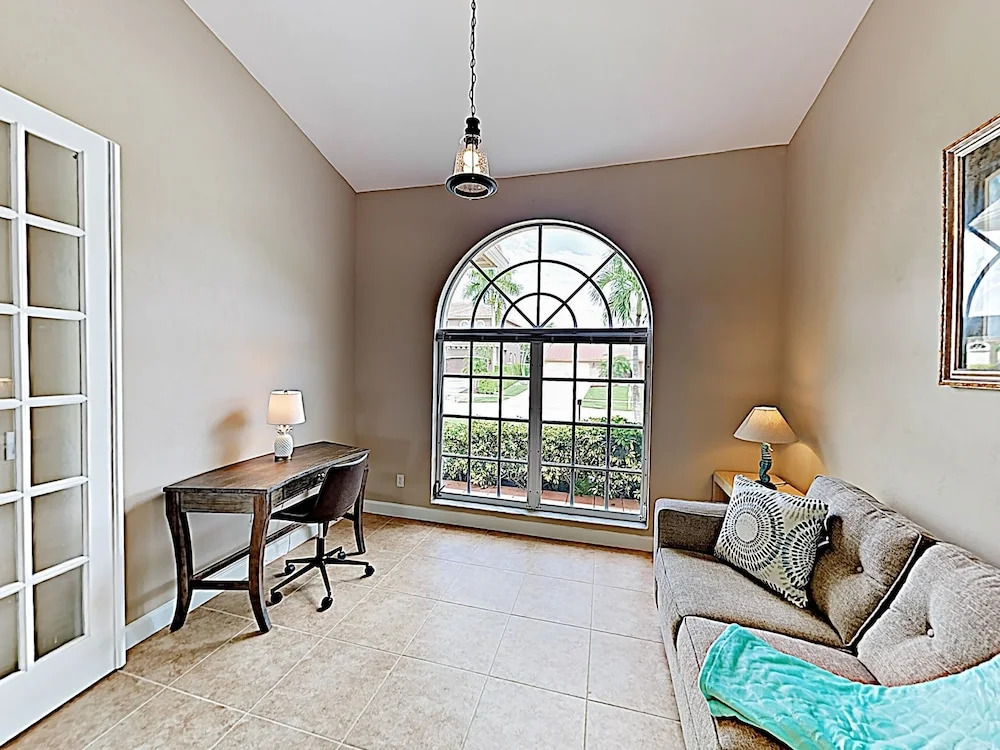 New Listing! Canal-side W/ Pool & Boat Dock 3 Bedroom Home