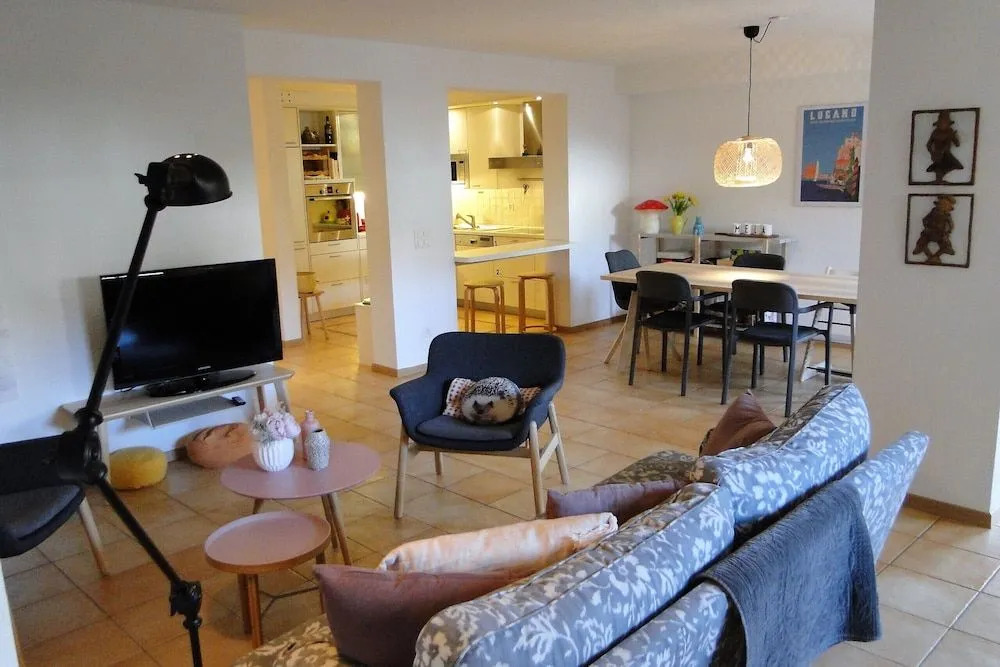 Caslano Family Nest Close Lake & Golf