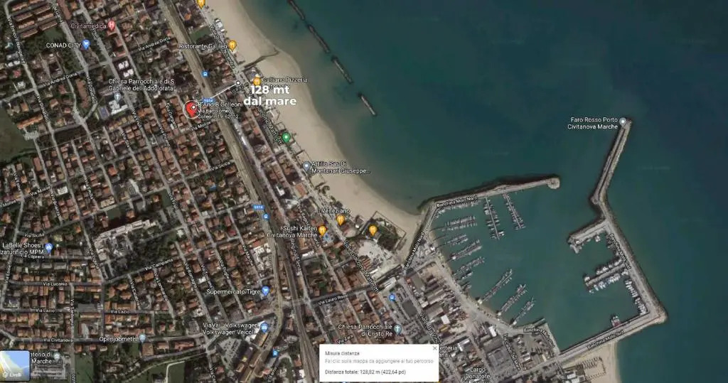 Colleoni 19 Bangkok, appartamento al mare di 48 mq al primo piano