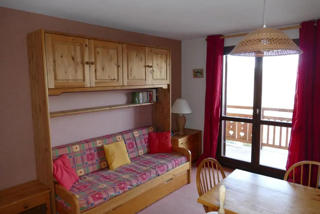 Studio coin montagne à Auris en Oisans avec vue magnifique