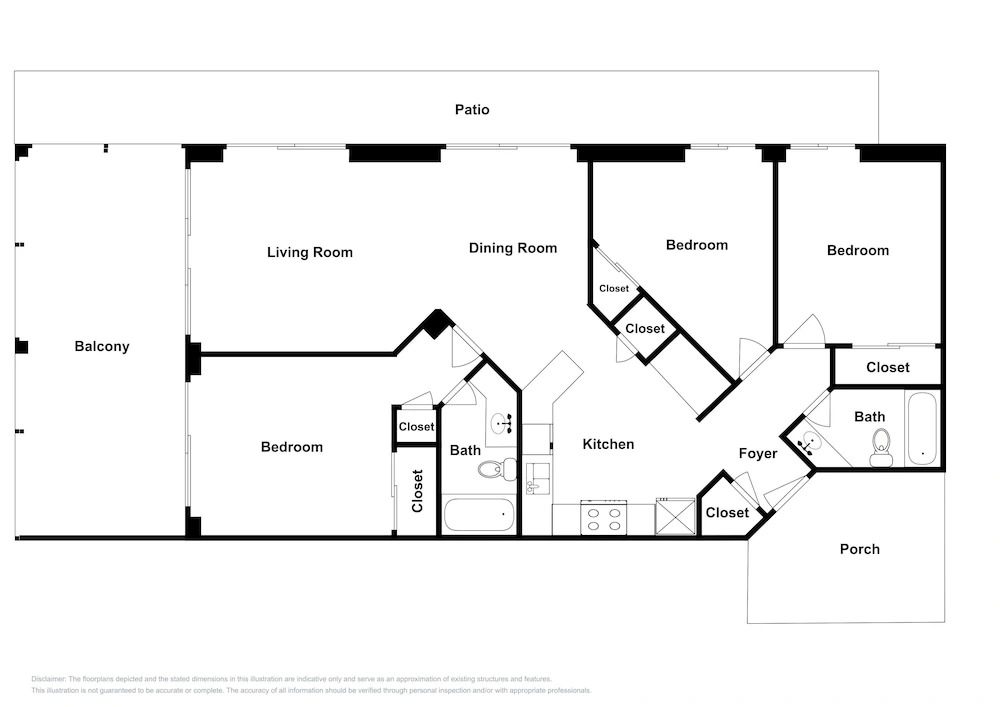 New Listing! Beachfront Corner Unit W/ Pools 3 Bedroom Condo