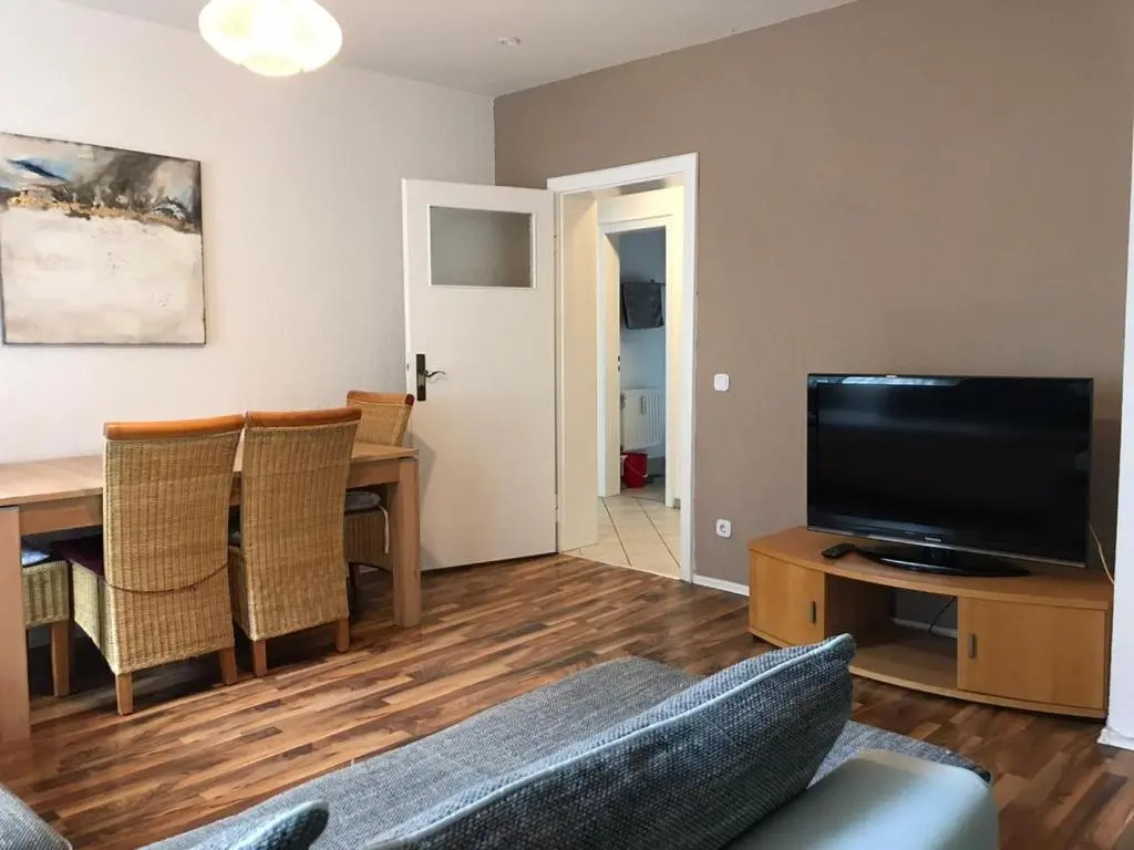 Rhein Living Apartment - Balkon und Rheinpromenade