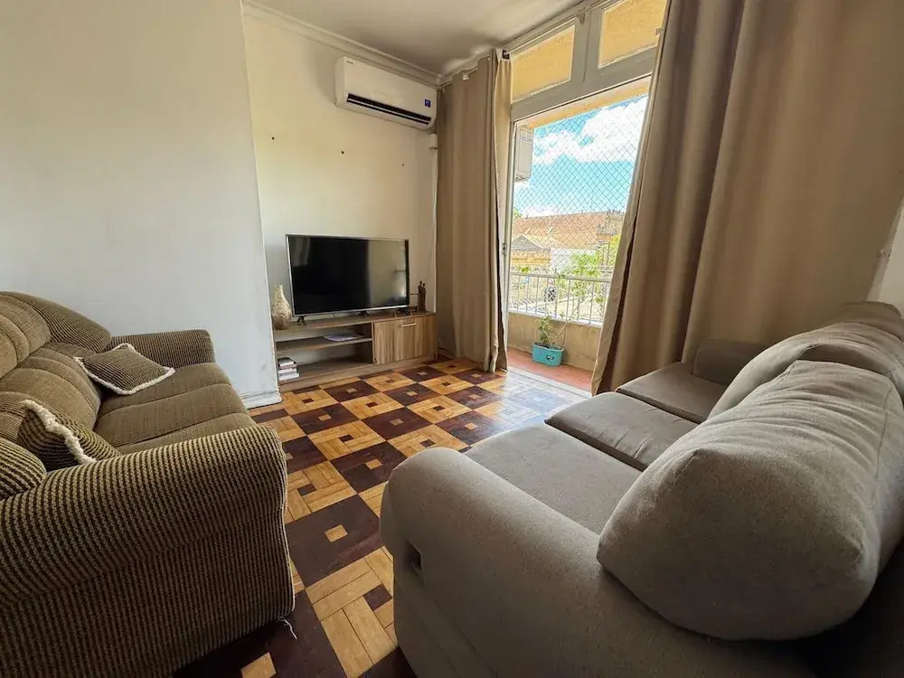 Apto Pet Friendly com Ar Condicionado no Centro