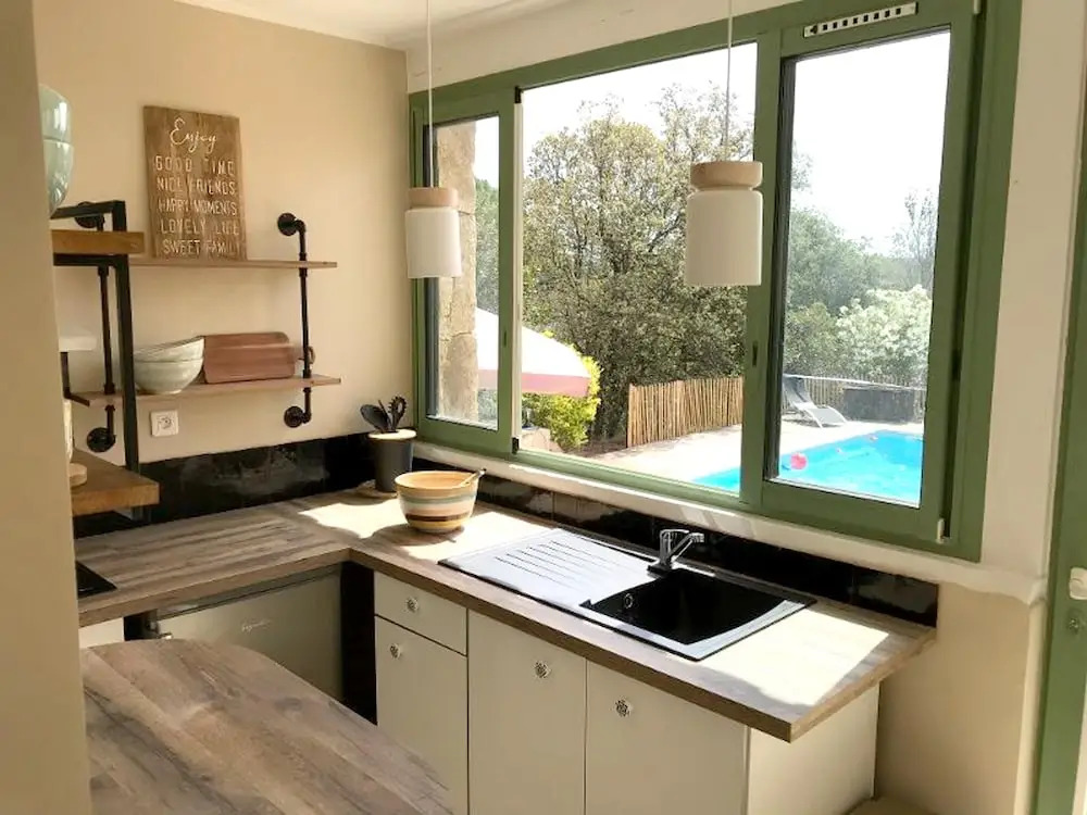 House With one Bedroom in Porto-vecchio, With Wonderful Mountain View, Shared Pool and Enclosed Garden