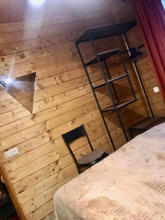 cozy wooden cottage in Bakuriani